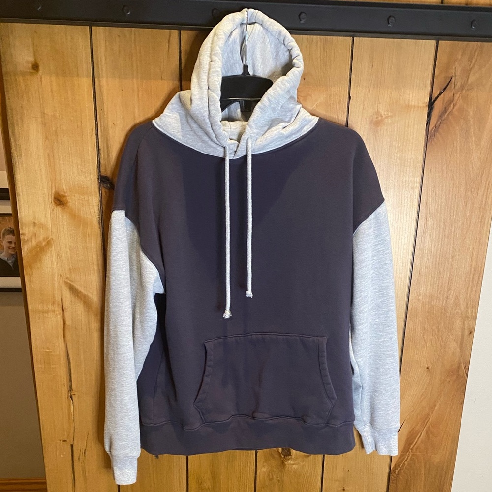 Unisex / Men's Two-Tone Hoodie Sweater